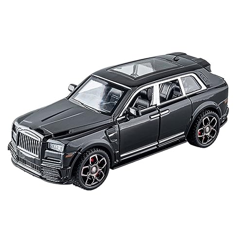 yjzYHL Für R&olls für Cullinan SUV Metalldruckguss-Legierungsautomodelle für 1:36(with Base-Black) von yjzYHL