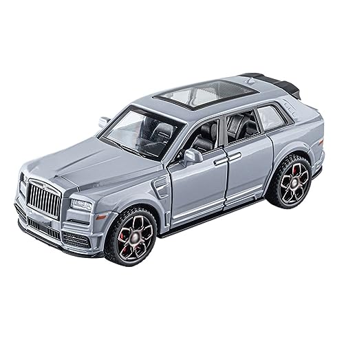 yjzYHL Für R&olls für Cullinan SUV Metalldruckguss-Legierungsautomodelle für 1:36(Without Base-Gray) von yjzYHL