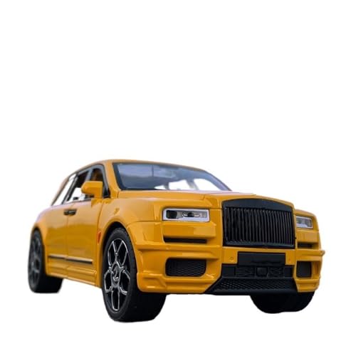 yjzYHL Für R&olls für SUV Cullinan Alloy Luxy Automodell Diecasts Metall 1:20(Yellow) von yjzYHL