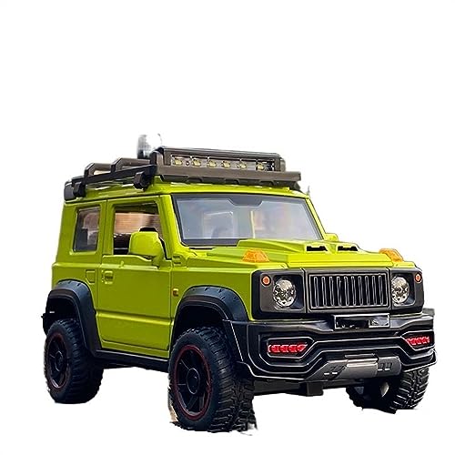 yjzYHL Für S&uzuki Für Jimny Legierung Automodell Druckguss Metallfahrzeuge Automodell 1:18(Green Foam Box) von yjzYHL