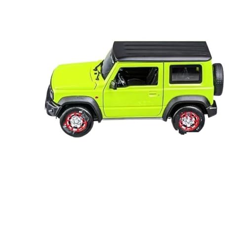 yjzYHL Für S&uzuki Für Jimny SUV Legierung Auto Modell Druckguss Fahrzeuge 1:18(Assembled Version) von yjzYHL