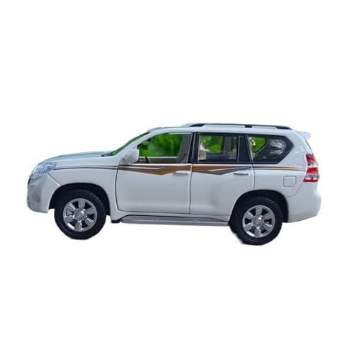 yjzYHL Für T&oyota Für Land Cruiser Prado Legierung Metall Auto Modell 1:32(White) von yjzYHL