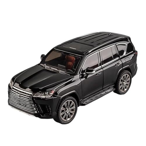 yjzYHL Rückziehmodell für L&exus für LX600 SUV, Legierung, 1:24 Proportion (schwarz) von yjzYHL