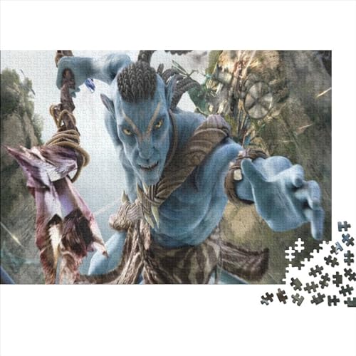 300-teiliges Puzzle, Avatar-Puzzle, Holzpuzzle, Familienaktivität, 40x28cm von yokiky