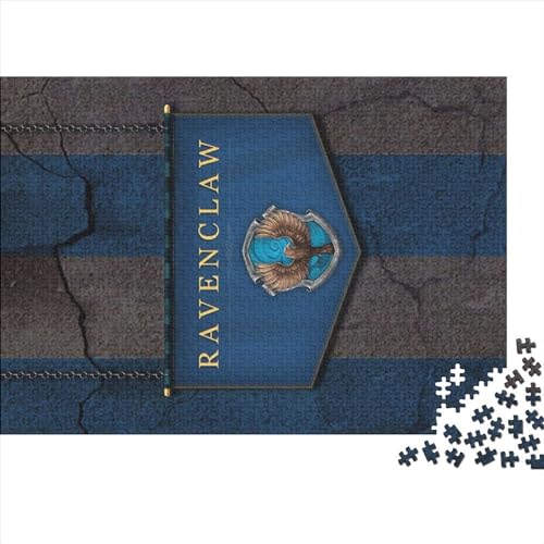 500 Teile Puzzles Ravenclaw Puzzle Holzpuzzles Familienaktivität 52x38cm von yokiky