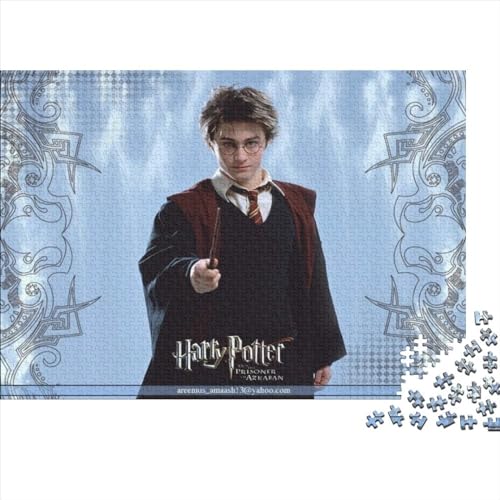 Puzzles 1000 Teile für Erwachsene, Harry Potter-Puzzle für Kinder, quadratisches Puzzle für Kinder für Erwachsene und Kinder, Holzpuzzles, einzigartige Herausforderungsspiele, 75x50cm von yokiky