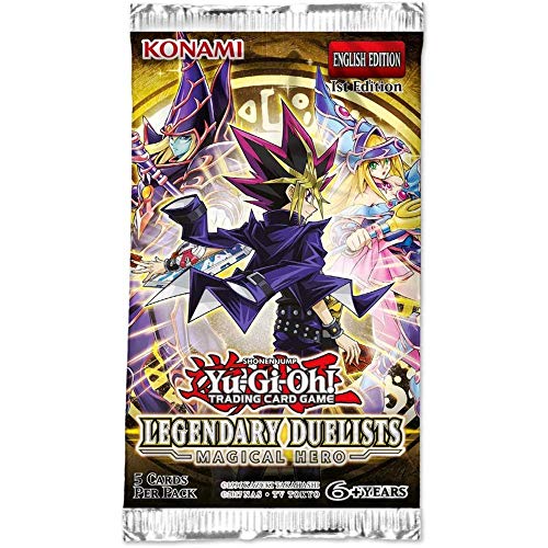 Yu-Gi-Oh LED6RP Legendary Duelist Magical Hero Booster Packet Nachdruck Unlimited Edition von YU-GI-OH!