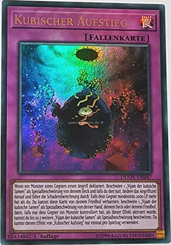 Yu-Gi-Oh Kubischer Aufstieg DUOV-DE047 Ultra Rare von Yu-Gi-Oh