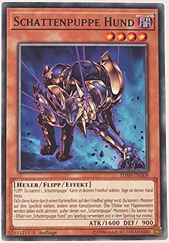 SDSH-DE009 Schattenpuppe Hund Common Deutsch 1. Auflage von YU-GI-OH!