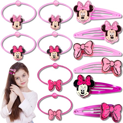 Haarspangen Mädchen, Maus Haarring Baby Haarspangen Maus Kinder Haarschmuck Exquisite Süße Haarspangen Geburtstagsgeschenke Geschenke für Kleine Mädchen Kinder von yumcute