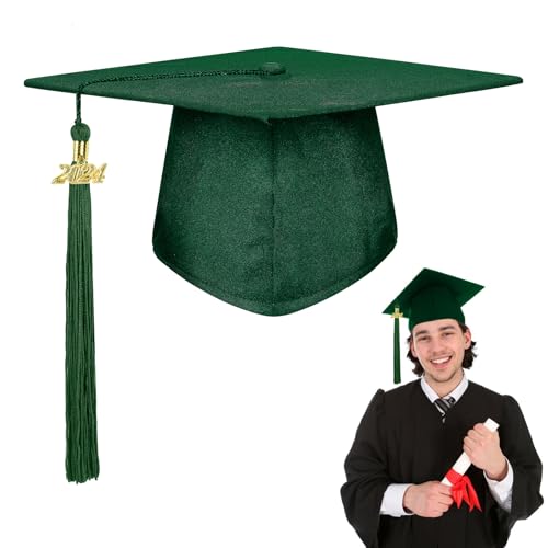 yumcute Bachelor Hut Unisex Doktorhut Graduation Cap Doktorhut Absolventenhut 2024 Verstellbar Abschluss Hut Absolventenkappe Graduation Hat für Bachelor Master Uni, Studium, Abitur, Hochschule von yumcute