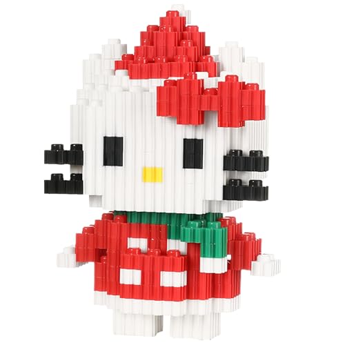 yumcute 453 Stück Micro Bausteine Spielzeug Set, Mini 3D Modell Blocks Set 3D-Puzzle Mit Cartoon Anime Figuren, DIY Lernspielzeug Weihnachten Geschenk Für Kinder Erwachsene von yumcute