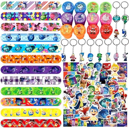 yumcute In-Side Geburtstagsgeschenk für Kinder, 86Pcs Cartoon Party Gunsten, 12Pcs Slap Armband, 12Pcs Briefmarken, 12Pcs Schlüsselanhänger, 50Pcs Aufkleber, Party Zubehör, Klassenzimmer Preise yumcute In-Side Geburtstagsgeschenk für Kinder, 86Pcs Cartoon Party Gunsten, 12Pcs Slap Armband, 12Pcs Briefmarken, 12Pcs Schlüsselanhänger, 50Pcs Aufkleber, Party Zubehör, Klassenzimmer Preise von yumcute