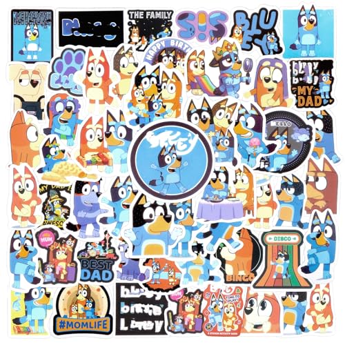 yumcute 50 Stück Cartoon Aufkleber Kinder,Cute Vinyl Wasserfeste Stickers für Skateboards, Bottle, Tablets, Schultaschen, Türen, Kinder Kindergeburtstag Deco für Teenager Mädchen Jungen von yumcute