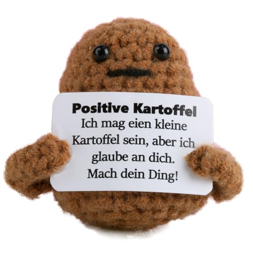 yumcute Glücksbringer Positive Kartoffel, Geschenke für Männer, Geburtstagsgeschenk für Frauen, Handgestrickt Kartoffel Positive Geschenke für Besten Freund Mann Frau Geburtstagsgeschenk yumcute Glücksbringer Positive Kartoffel, Geschenke für Männer, Geburtstagsgeschenk für Frauen, Handgestrickt Kartoffel Positive Geschenke für Besten Freund Mann Frau Geburtstagsgeschenk von yumcute