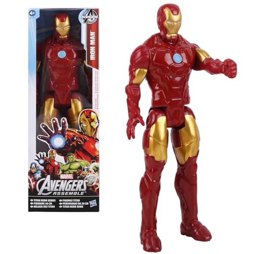 yumcute Hero Serie Action Figur-Iron Charakter Modell Figur,Ti-tan Hero Serie 30 cm Superhelden Große Actionfiguren,Spielzeugfiguren Geschenk Jungen, Für Kinder ab 4 Jahren toyfigure von yumcute