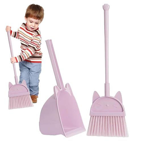 Besen- und Kehrschaufel-Set für Kinder,Rollenspielset mit Spielküchenzubehör | Spielküche, Rollenspielset, lustiges lehrreiches Besen- und Kehrschaufelspielzeug für und Mädchen Besen- und Kehrschaufel-Set für Kinder,Rollenspielset mit Spielküchenzubehör | Spielküche, Rollenspielset, lustiges lehrreiches Besen- und Kehrschaufelspielzeug für und Mädchen von yztju