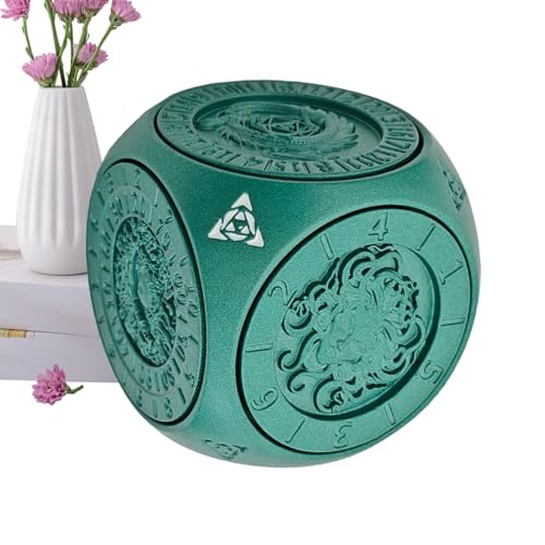 Metallwürfel, , Leader aus Poly Standard | Geometrisches Spielspielzeug in Rotation für Rollenspiele, Tischstrategie s', Sammelbretter für die Metallwürfel, , Leader aus Poly Standard | Geometrisches Spielspielzeug in Rotation für Rollenspiele, Tischstrategie s', Sammelbretter für die von yztju