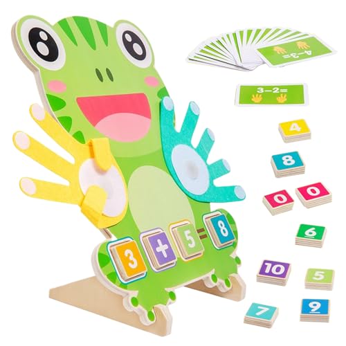 yztju Mathe Lernspiele Für Kindergartenkinder - Holz Förderspielzeug - Farbenerkennung Interaktives Mathespiel Für Homeschool Kindergarten Geburtstag Weihnachten yztju Mathe Lernspiele Für Kindergartenkinder - Holz Förderspielzeug - Farbenerkennung Interaktives Mathespiel Für Homeschool Kindergarten Geburtstag Weihnachten von yztju