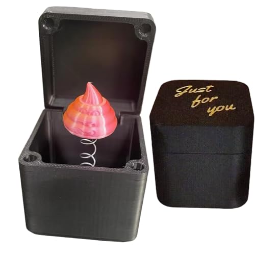 yztju Pop Out Streichbox, Pop -Out -Box -Witzspielzeug - Spoof Prank Box Light Weight | Neuartige Tischdekoration zum Geburtstag, Aprilscherz, Witz-Requisiten für Freundin, Freund von yztju