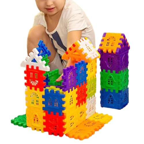 yztju Steckbausteine – -Waffel-Puzzle, Bunte -Bausteine für Kleinkinder, Kreatives Sensorisches Stapelspielzeug Für Drinnen Und Draußen yztju Steckbausteine – -Waffel-Puzzle, Bunte -Bausteine für Kleinkinder, Kreatives Sensorisches Stapelspielzeug Für Drinnen Und Draußen von yztju