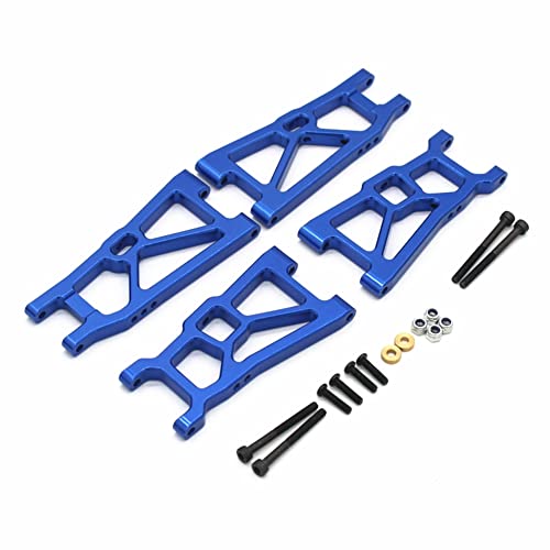 zabeto AufhäNgungsarme Aus Metall Vorne und Hinten für -10 DBX10 1/10 RC Car Upgrades Teile ZubehöR,Blau von zabeto