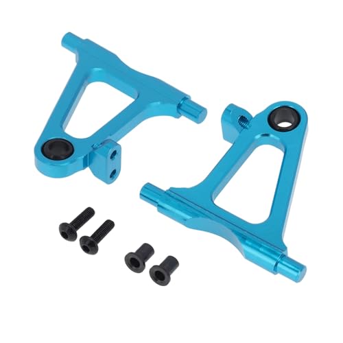 2 stücke Metall Front Lower Querlenker, for Tamiya TT02 TT-02 TT02T TT-02T 1/10 RC Auto Upgrades Teile Zubehör(Blue) von zhangZR