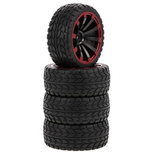 65 mm 1/10 RC-Rennwagenreifen On Road for Touring Drift Car Tire Wheel, for Tamiya TT01 TT02 XV01 TA06 PTG-2 for HPI WR8 for Kyosho HSP von zhangZR