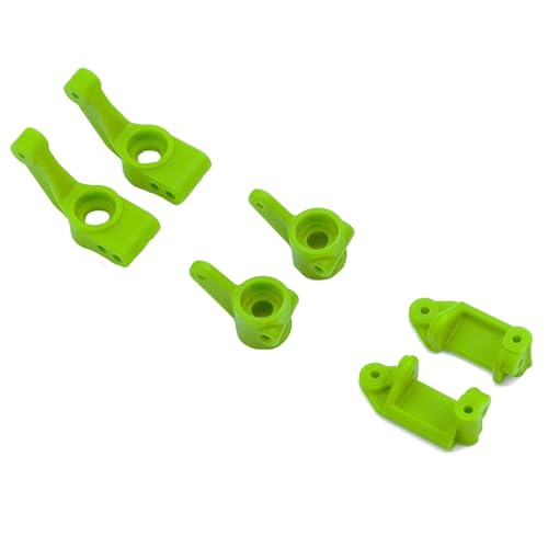 Vordere Laufrollenblöcke aus Nylon Lenkblöcke hintere Achsschenkelträger, for 1/10 for Traxxas for Slash 2WD VXL for Rustler for Stampede for Bandit(Green) von zhangZR