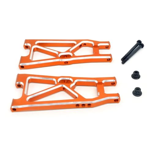 zhangZR 4 Stück Metall-Vorder- und Hinterradaufhängungsarm 7597 7598, for ZD Racing DBX-10 DBX10 10421-S 9102 1/10 RC-Auto-Upgrade-Teile(R) von zhangZR