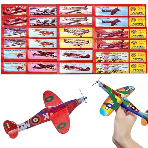 zhwohyu Styroporflieger Kinder 24 Stück, Gleitflugzeuge Set, Styropor Flugzeuge Für, Gleitflugzeuge Styroporflieger Kinder,Einzeln Verpackt - für Mitgebsel Überraschung, Flieger zhwohyu Styroporflieger Kinder 24 Stück, Gleitflugzeuge Set, Styropor Flugzeuge Für, Gleitflugzeuge Styroporflieger Kinder,Einzeln Verpackt - für Mitgebsel Überraschung, Flieger von zhwohyu