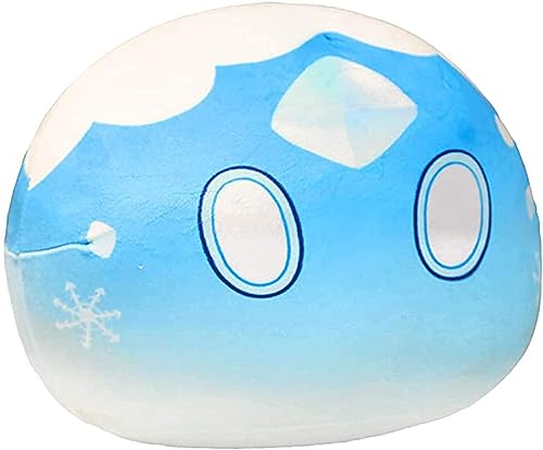 Plüsch Puppe Weiche Genshin Impact Slime, Niedlich 30 Zentimeter Slime Gefüllte Puppe Dekoration Chubby Element Slime Plüsch Pad Dekoration Geschenk von zingking