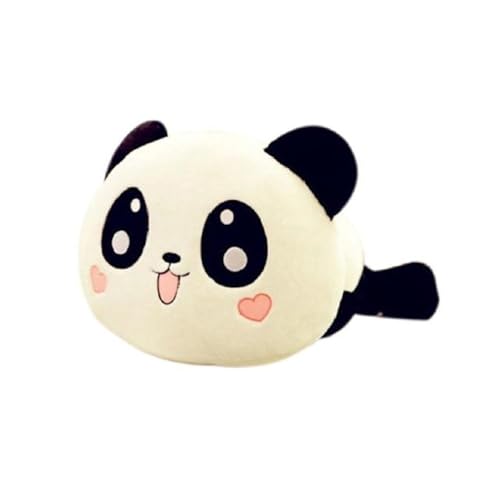 Plüschtier Panda Kuscheltier Kawaii Puppe Stofftier Kissen Süßes Geschenk für Kinder und Freundin 55cm von zingking