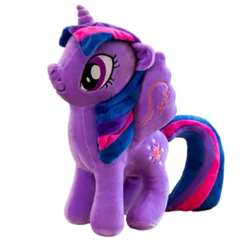 zingking Twilight Sparkle Twilight Plüschpuppe Anime Spielzeug Kinder Mädchen 33Cm von zingking