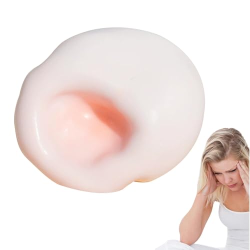 zjhukfmc Stressabbau Sand Klebrige Bälle, Tragbar Squishy Stressball, Quetschball, Sand Glutinous Ball, Anti Stress Ball,6cm Sensorischer Stressball, Langsam Steigende Formbaren Ball Squeeze Spielzeug von zjhukfmc