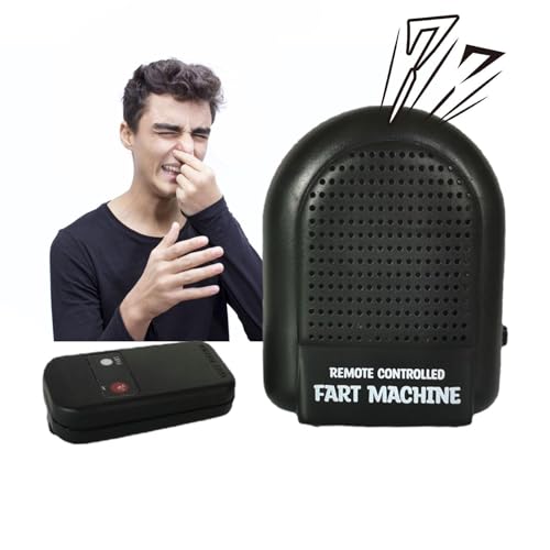 znutc Ferngesteuerte Furzbox - Remote Fart Noise Maker für urkomische Streiche | Simulierte Furzgeräusche, Furzmaschine, Aprilscherz, lustiges, kniffliges Spielzeug von znutc