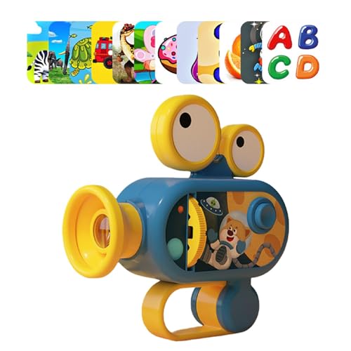 znutc Projektor-Spielzeug für Kinder,Projektor-Taschenlampen für Kinder, Kompaktes LED-Projektor-Taschenlampenspielzeug für, Kreatives pädagogisches interaktives Spielzeug für Kinder für von znutc