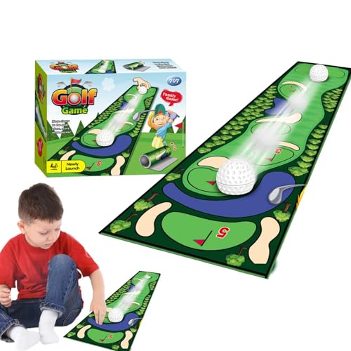 znutc Tisch-Curling, Tisch-Bowling, Tisch-Bowlingspiel, Lustiges Tabletop-Golfspiel für Kinderpartys, tragbares, pädagogisches Tisch-Bowlingspiel von znutc