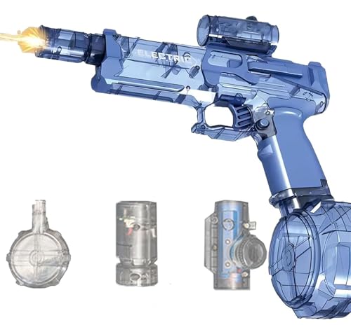 Long Range Ultimate Battle Blaster, Ultimate Aqua Blaster, Electric Water Gun (Blue) von zoocco