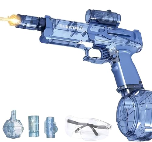 Long Range Ultimate Battle Blaster, Ultimate Aqua Blaster, Electric Water Gun (Blue) von zoocco