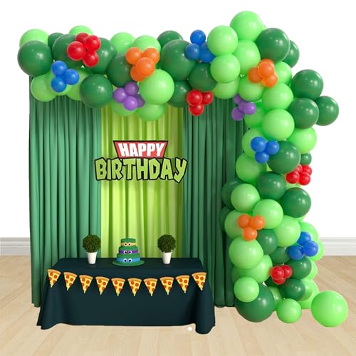 Partyballons Turtles Geburtstag Luftballons Turtles Partei Ballons Geburtstagsparty Dekorationen von zuxinor