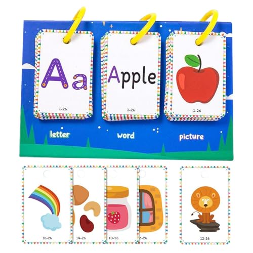 Alphabet Lernkarten | Lernspiele Kindergarten Aktivitäten - Tragbares Lernspielzeug Für Kinder 3-8 Jahre Entwickeln Fähigkeiten Schule Zuhause Unterwegs Alphabet Lernkarten | Lernspiele Kindergarten Aktivitäten - Tragbares Lernspielzeug Für Kinder 3-8 Jahre Entwickeln Fähigkeiten Schule Zuhause Unterwegs von zwxqe