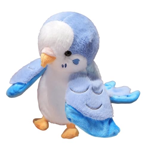 Bird Parrot Hand Puppet Toy, Funny Stuffed Toy, Plush Role Play Figure, 7.87 inches Interactive Storytelling and Teaching Puppet for Kids, Boys, and Girls von zwxqe