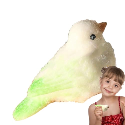 Cute Little Bird Squeeze Fun Toy, Realistic Bird Shape Kid Squeeze Toys, Pinch Sensory Toys for Adults, Slow Rebound Pinching Toys, Fun Desktop Ornament for Girls, , and Adults von zwxqe