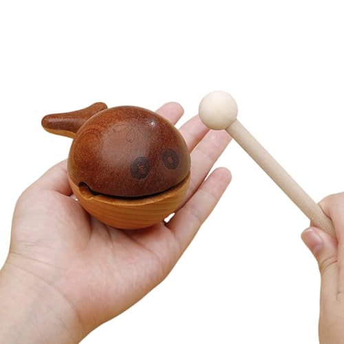 Hand-Percussion-Instrumente, chinesische Fisch-Holztrommel, Ornament, Schlagzeug, Spielzeug für Bücherregale, Schränke, Meditation, Damen und Herren Hand-Percussion-Instrumente, chinesische Fisch-Holztrommel, Ornament, Schlagzeug, Spielzeug für Bücherregale, Schränke, Meditation, Damen und Herren von zwxqe