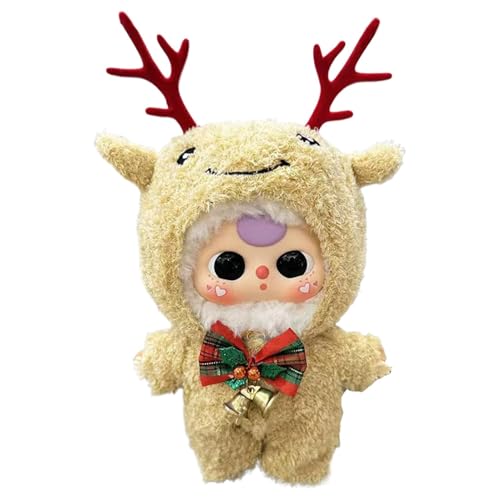 Holiday Doll Attire Soft Doll Clothing Boy Christmas Doll Christmas Doll Outfit Girls Doll Clothes Doll Dress Antlers Holiday Elch Doll Costume Bow Festive Doll Clothes Doll Clothing Wit von zwxqe