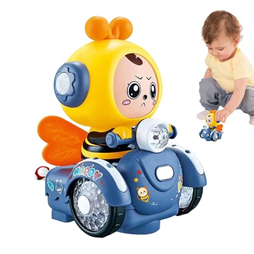 Play Honey Bee Vehicle for Kids, Electric Cartoon Honey Bee Car, Dazzling Light Toy Car, Automatic Driving Toy Car, Kids Vehicles Toys for Birthday, Honey Bee Music Car, Cartoon Bee Electric Car von zwxqe