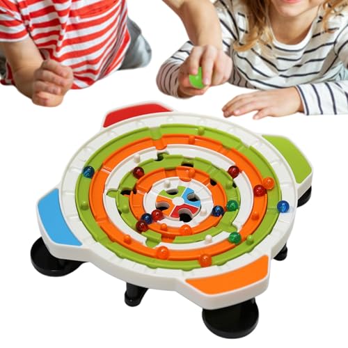 Round Ball Maze Game, Parent-Child Interactive Maze Board, Logical Thinking Activity for Kids, Fun Challenge Game for Children, Develop Problem-Solving Skills von zwxqe