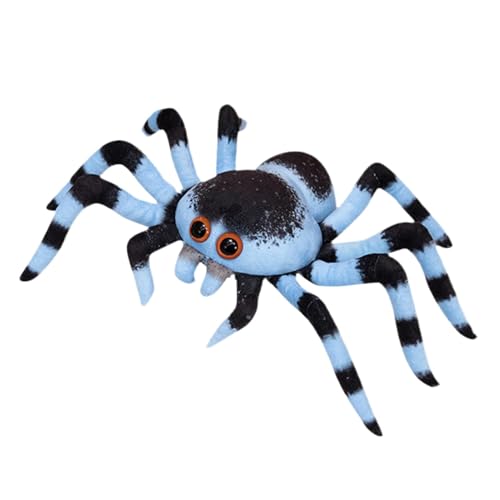 Spider Plush, Simulated Spider Stuffed Doll, Furry Spider Plush Toy, Spider Pranks Toy, Spider Stuffed Animal, Playtime Plush Spider, Spider Doll for Kids, Plush Spider Prank Toy von zwxqe