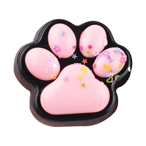 Squeeze Cat Paw, Cute Cat Paw Toy, Sensory Cat Paw Squeeze Toy, Soft Cat Paw Toy, Goodie Bag Stuffers for Holidays, Cat Paw Pinch Toy, Multi-Functional Cat Paw Toy, Cartoon Squeeze Toy for Families von zwxqe